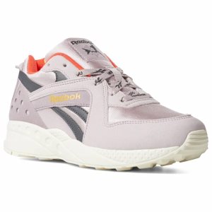 Adidasy Męskie Reebok Pyro Szare/Czerwone PL 78ZUABI